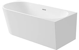 Acrylic bathtub, corner/free-standing, right - 150 cm Silia