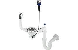 Granite sink waste kit, 1-bowl - Space-Saver Space-Saver