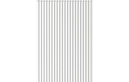 SLAT WALL PANEL 265cm OVAL WHITE LINERIO XS