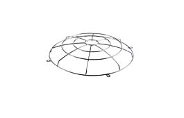 Light fitting accessory protective grid for the HB PRO LED HI 100W-NW HBPH GRID 100W light fittings silver