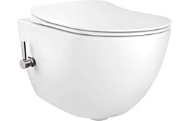 Miska WC z funkcją bidetu - z baterią mieszaczową Peonia