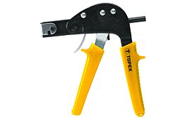 Riveter for expansion pins for gypsum-cardboard panels