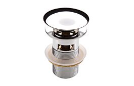 Plug for sink, or bidet - with overflow Click-Clack