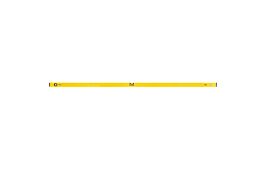 Aluminium spirit level, type 500, 200 cm, 2 vials