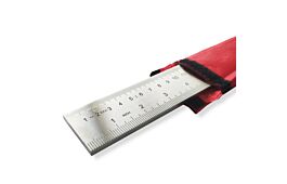 Przymiar kreskowy sztywny SŁOWIK metryczny i calowy dł. 0,1m 40''