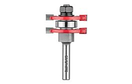 Router bit, tenon cutting, HM, 41 x 6.35 mm, shank 8 mm