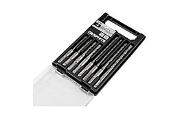 SDS Plus concrete drill bit set with double helix 5, 6, 8, 10 x 110 mm, 5, 6, 8, 10 x 160 mm