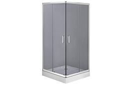 Shower cabin, square, 90 cm Funkia