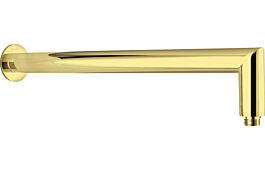 Shower spout, wall-mounted - 400 mm Cascada