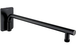 Shower spout, wall-mounted, moveable - 400 mm Cascada