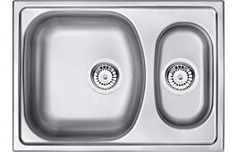 Steel sink, 1.5-bowl Xylo