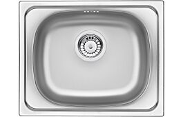Steel sink, 1-bowl Techno