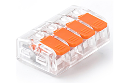 Szybkozłączka samozaciskowa E.4192T 0,5-4,0 mm2, 32A, 450V 4 styki PC szt