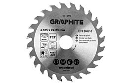 Tarcza do pilarki, widiowa, 125 x 22.23 mm, 24 zęby