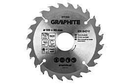 Tarcza do pilarki, widiowa, 130 x 30 mm, 24 zęby