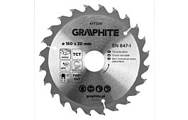 Tarcza do pilarki, widiowa, 160 x 30 mm, 24 zęby