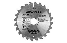 Tarcza do pilarki, widiowa, 185 x 30 mm, 24 zęby