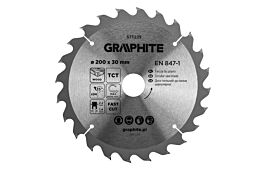 Tarcza do pilarki, widiowa, 200 x 30 mm, 24 zęby