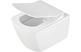 Toilet bowl, wall-mounted, rimless Anemon