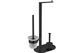 Toilet paper stand, 3-function Round