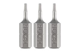 Torx bits T6 x 25 mm, 3 pcs
