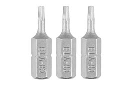 Torx bits T8 x 25 mm, 3 pcs