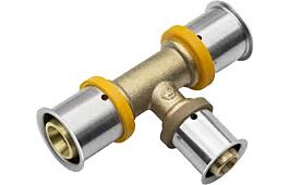 Trójnik redukcyjny mosiężny ultraPRESS 20/16/20mm