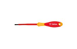 Flat screwdriver 1000V, 4 x 100 mm, CrMo