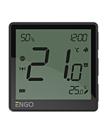 ZigBee Smart Thermostat, Li-Ion battery EONE-BATB black